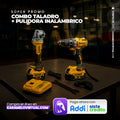 COMBO TALADRO Y PULIDORA INALAMBRICO