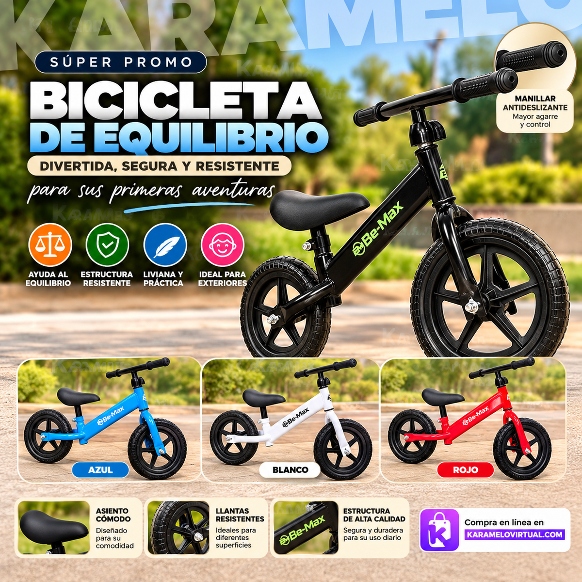 BICICLETA DE EQUULIBRIO