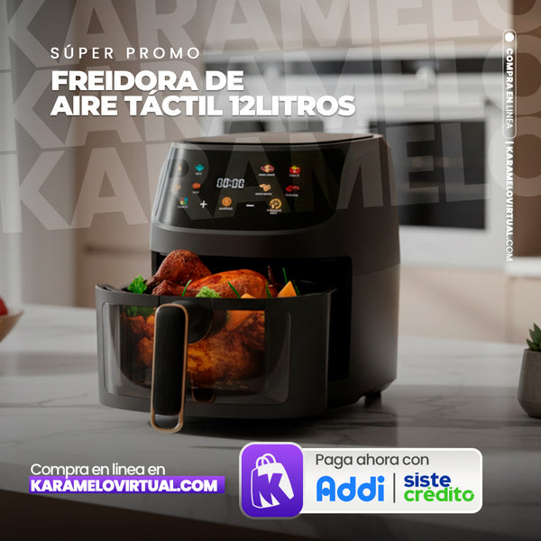 FREIDORA DE AIRE TACTIL 12 LITROS