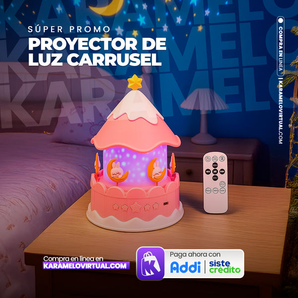 PROYECTOR INFANTIL CARRUSEL