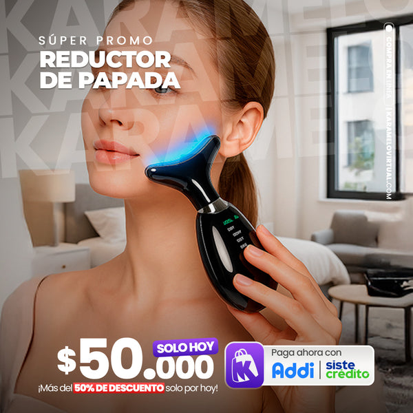 MASAJEADOR FACIAL - REDUCTOR DE PAPADA