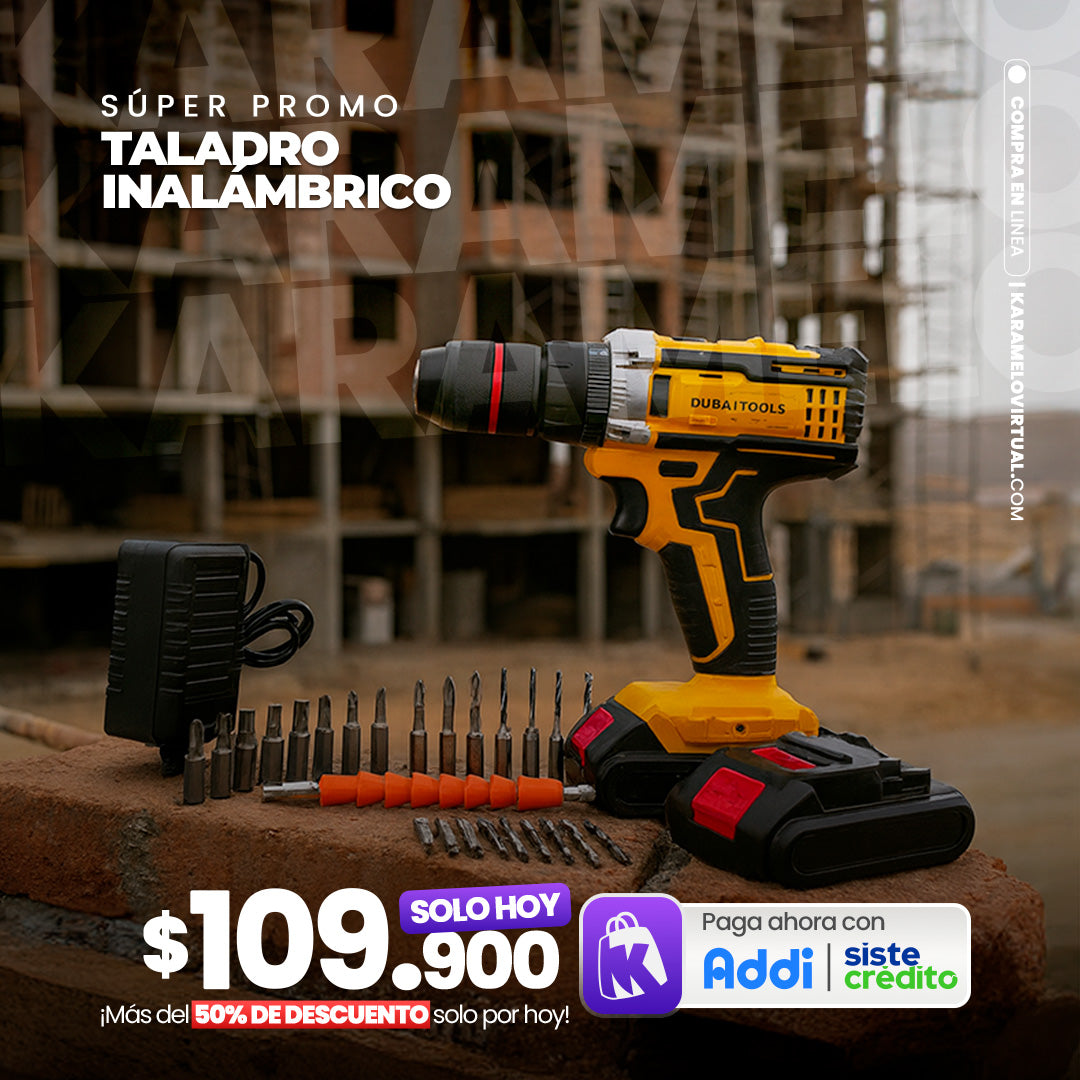 TALADRO INALAMBRICO