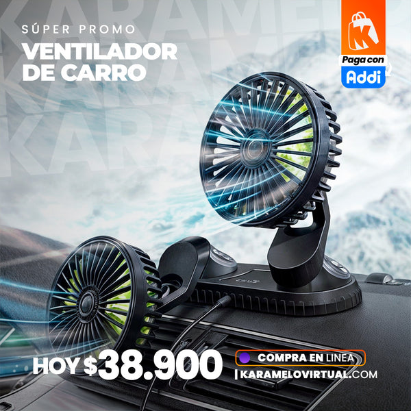 VENTILADOR CARRO